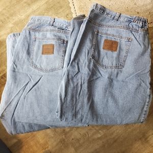 2 pair of Duke Haband denim 46x30